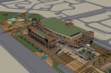 Sketchup商业模型|多层商业城，古典风格-BIM建筑网