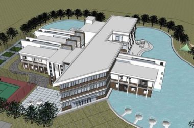 Sketchup酒店模型|多层经济类酒店，现代风格-BIM建筑网