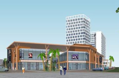 Sketchup商业模型|高层商场，东南亚现代风格-BIM建筑网