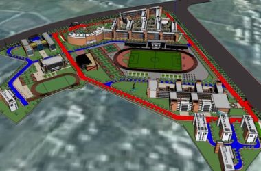 Sketchup学校模型|多层小学 学校，校园教育建筑，现代风格-BIM建筑网