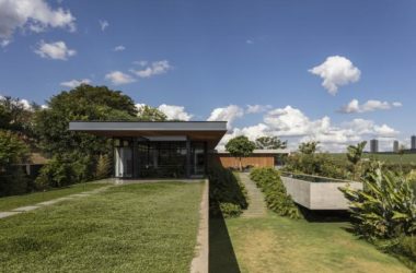 BIM建筑|郁郁葱葱，融于天然的巴西现代小清爽室第-BIM建筑网