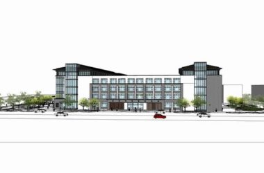 Sketchup医院模型|多层淄博市残疾人康复中心，医院医疗，现代中式风格-BIM建筑网