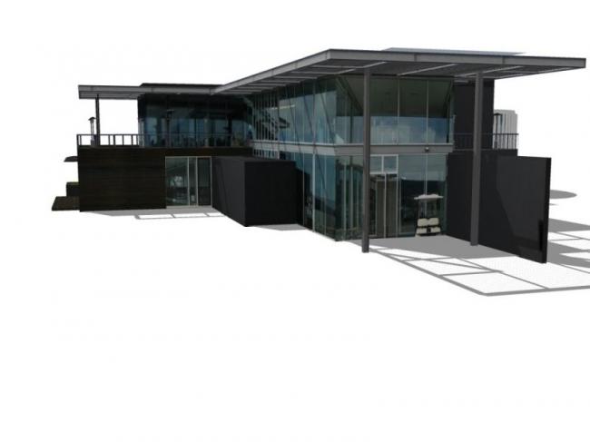 Sketchup商业模型|会所，现代风格