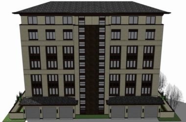 Sketchup住宅模型|多层住宅，古典风格-BIM建筑网