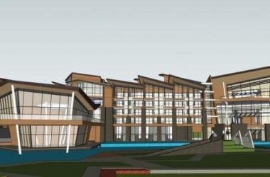 Sketchup住宅模型|小高层住宅建筑群，居住建筑，小区，现代风格-BIM建筑网