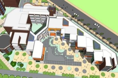 Sketchup学校模型|多层学校，小学，教学楼，曲面屋面，教育建筑，现代风格-BIM建筑网