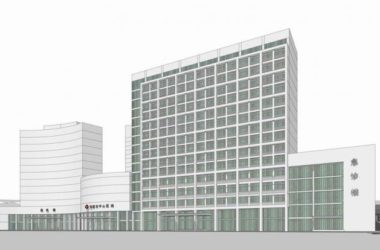 Sketchup医院模型|宜昌医院，医疗建筑，多层高层混合，现代风格-BIM建筑网