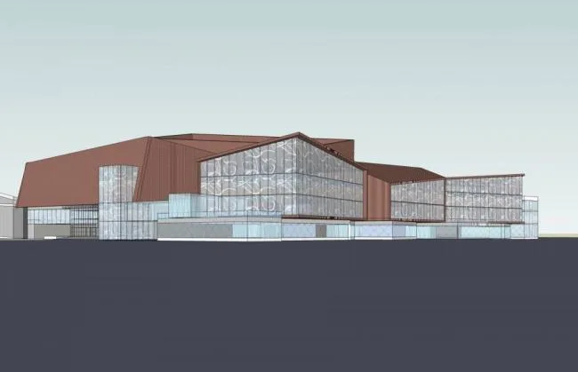 Sketchup文化模型|大剧院，影剧院，多层，现代风格，文化建筑