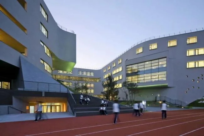 Sketchup学校模型|多层学校，校园教育建筑，现代风格