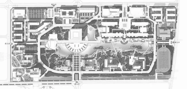 BIM建筑|沃野平原上的一盏“年夜红灯笼”：成都年夜学新藏书楼 / 中国建筑西南设计研讨院