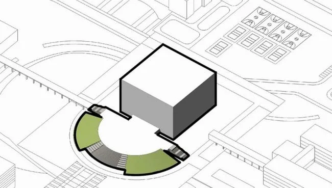 BIM建筑|沃野平原上的一盏“年夜红灯笼”：成都年夜学新藏书楼 / 中国建筑西南设计研讨院