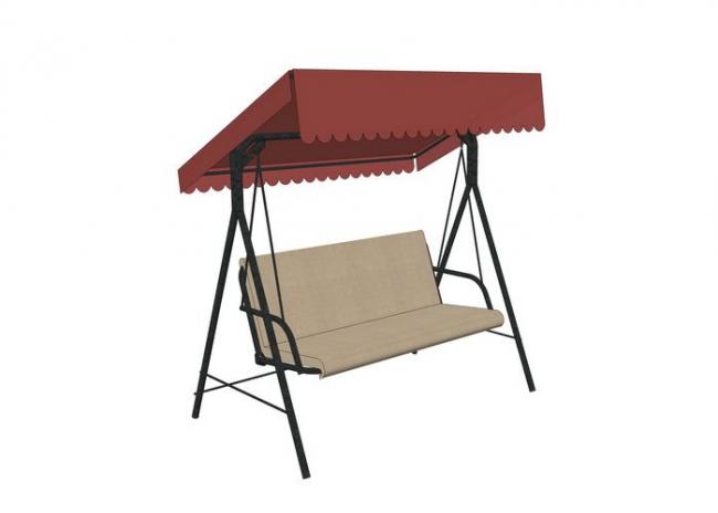 Sketchup素材模型|秋千椅景观素材组件