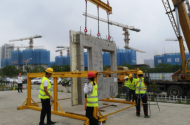 BIM与装配式|合肥经开区举行装配式建筑项目吊装与灌浆实操考核-BIM建筑网