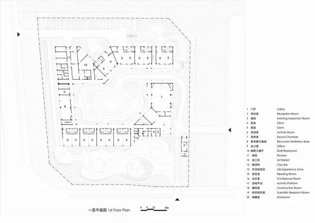 BIM建筑|南浔镇中间幼儿园新址扩建工程 / 浙江年夜学建筑设计研讨院有限公司