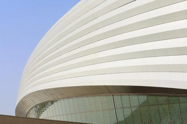 BIM建筑|仿佛海上扬起的船帆：2022年世界杯主赛场 / 扎哈·哈迪德建筑事务所