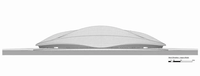 BIM建筑|仿佛海上扬起的船帆：2022年世界杯主赛场 / 扎哈·哈迪德建筑事务所