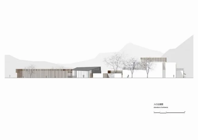 BIM建筑|茂林清泉，焚喷鼻喝茶：茶言不雅舍 / 是合设计工作室