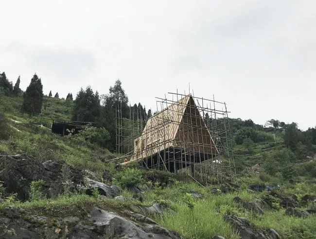 BIM建筑|板屋酒店 l 休耕建筑