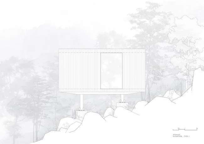 BIM建筑|板屋酒店 l 休耕建筑