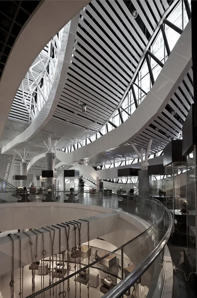 BIM建筑|柳州奇石展览馆丨天津年夜学建筑计划设计研讨总院，张华传授工作室