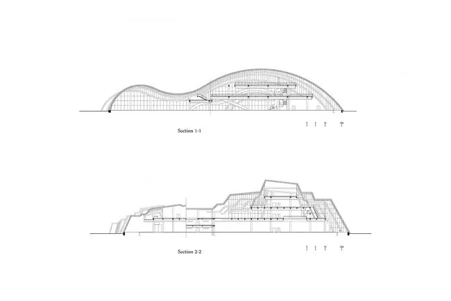 BIM建筑|柳州奇石展览馆丨天津年夜学建筑计划设计研讨总院，张华传授工作室