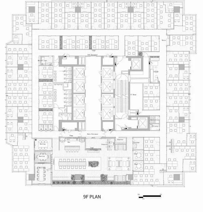 BIM建筑|回于天然——高楼中的结合办公设计 / UDS 誉都思建筑咨询有限公司
