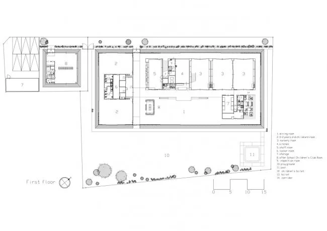 BIM建筑|YM 幼儿园 / 日比野设计
