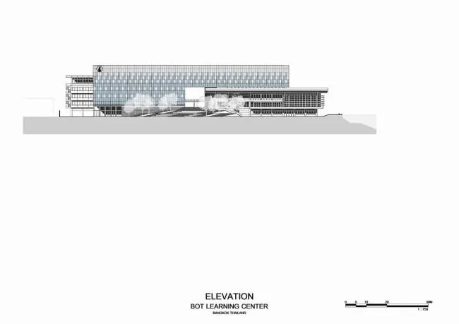 BIM建筑|如同湄公河畔盛开的莲花：泰国银行教导中间