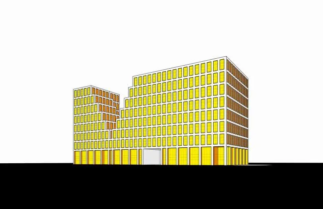 BIM建筑|荒凉丛生中的红色“山谷”：485 Marin 室第楼