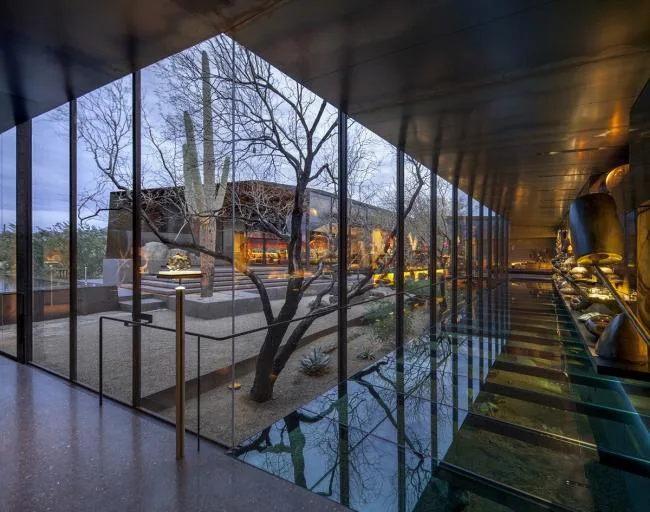 BIM建筑|粗野主义，禅宗花圃——戈壁中的精巧室第