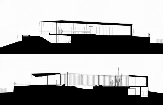 BIM建筑|粗野主义，禅宗花圃——戈壁中的精巧室第