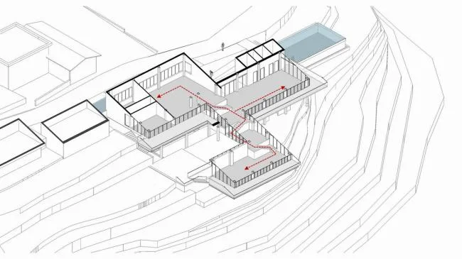 BIM建筑|邻接峡谷，融进聚落：黑竹沟禅驿精品酒店招待中间 / 研筑舍建筑设计