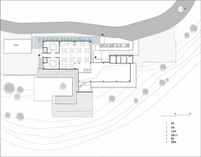 BIM建筑|邻接峡谷，融进聚落：黑竹沟禅驿精品酒店招待中间 / 研筑舍建筑设计