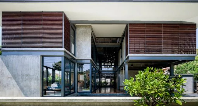 BIM建筑|泰国室第 713：一半栖身，一半不雅景 / Junsekino Architect and Design