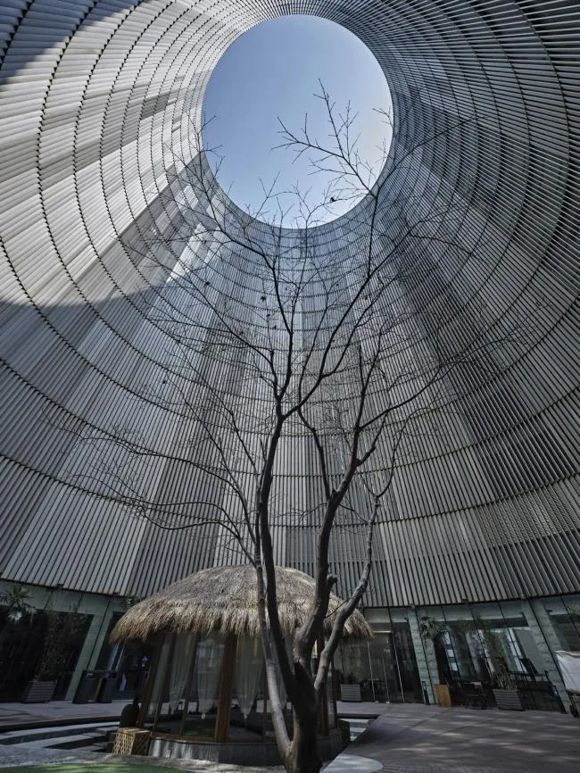 BIM建筑|管中窥豹，上海喜玛拉雅中间无极场茶馆设计 / 上海善祥建筑设计
