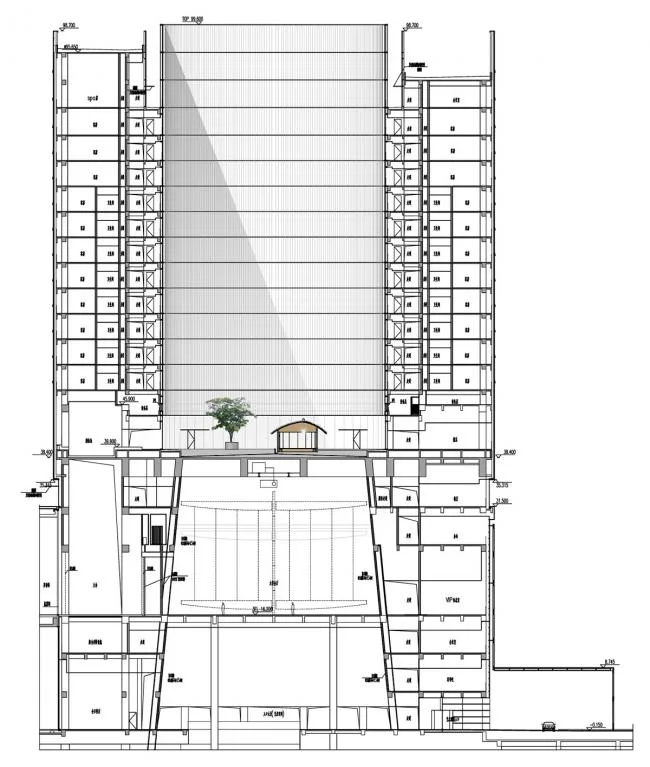 BIM建筑|管中窥豹，上海喜玛拉雅中间无极场茶馆设计 / 上海善祥建筑设计