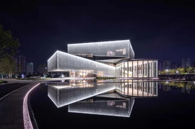 BIM建筑|走马看花，温润剔透：深圳世茂深港国际中间展现馆 / 水石设计