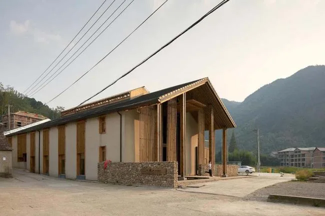 BIM建筑|七鹤山•村落客堂 / 中国美术学院景致建筑设计研讨总院