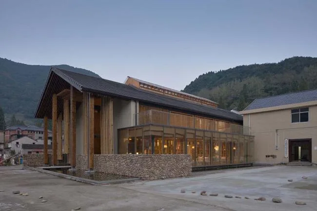 BIM建筑|七鹤山•村落客堂 / 中国美术学院景致建筑设计研讨总院