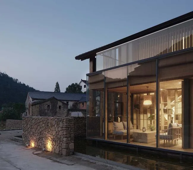 BIM建筑|七鹤山•村落客堂 / 中国美术学院景致建筑设计研讨总院