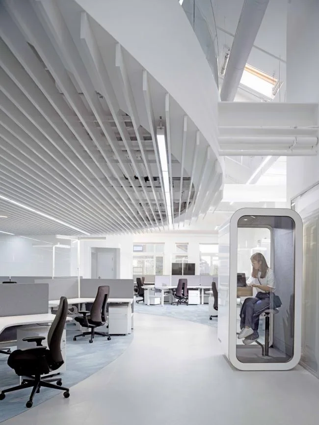BIM建筑|上善若水，柔和纯净：腾盛博药全球研发中间 / QUCESS清石设计事务所