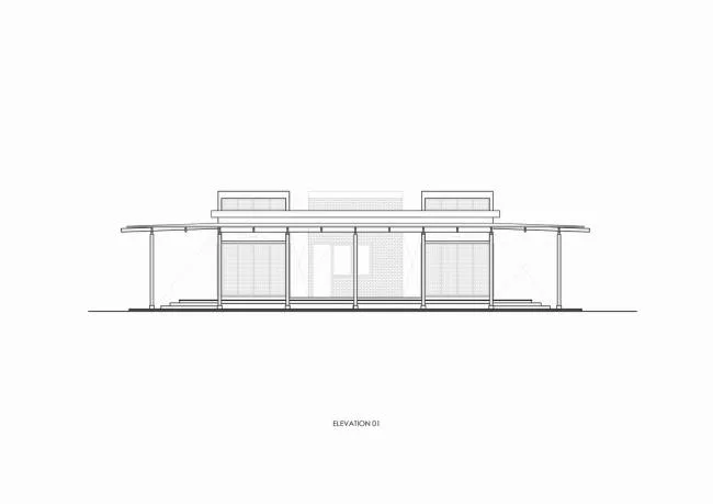 BIM建筑|村落静夜里的一盏路灯：Kaeng Krachan 藏书楼 / Junsekino architects and Design