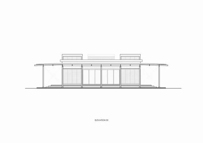 BIM建筑|村落静夜里的一盏路灯：Kaeng Krachan 藏书楼 / Junsekino architects and Design
