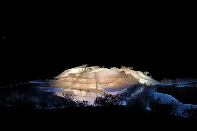 BIM建筑|“一叶轻船”—— MAD博得义乌年夜剧院设计权