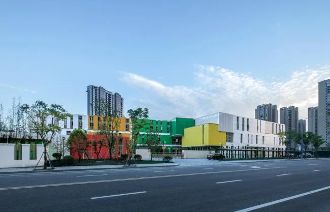 BIM建筑|姑苏太湖新城吴郡幼儿园，江苏姑苏 / 启发设计团体股份有限公司