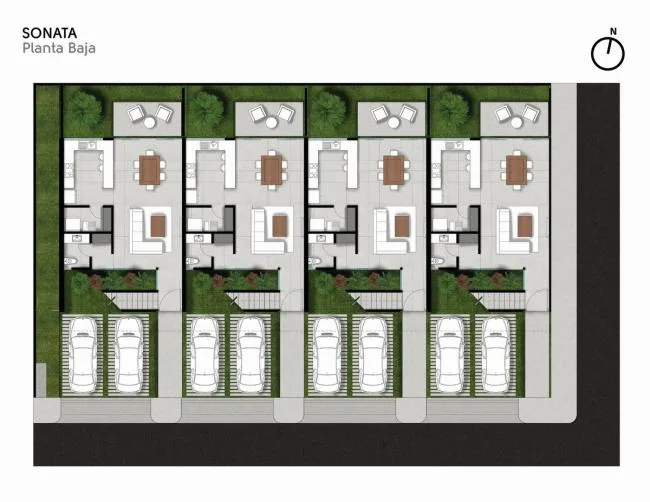 BIM建筑|索纳塔室第，应用楼梯打造交叉的公共及私家空间 / Arkham Projects