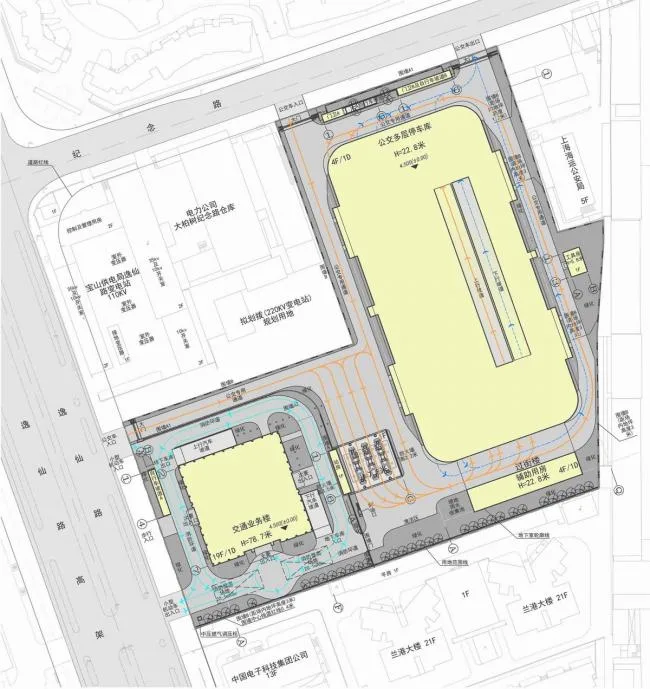 BIM建筑|逸仙路公交泊车场改建工程 / 同济年夜学建筑设计研讨院
