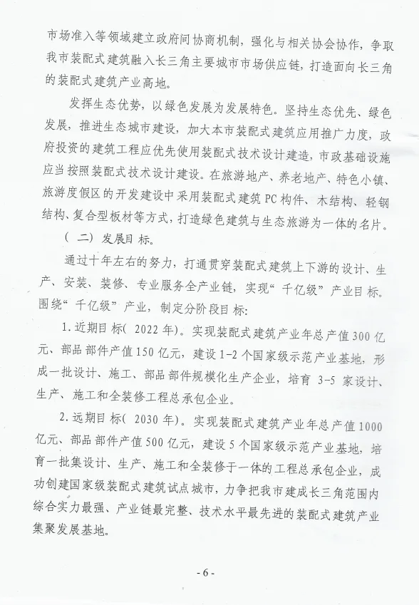 BIM与装配式|池州市装配式建筑产业发展实施方案及若干政策