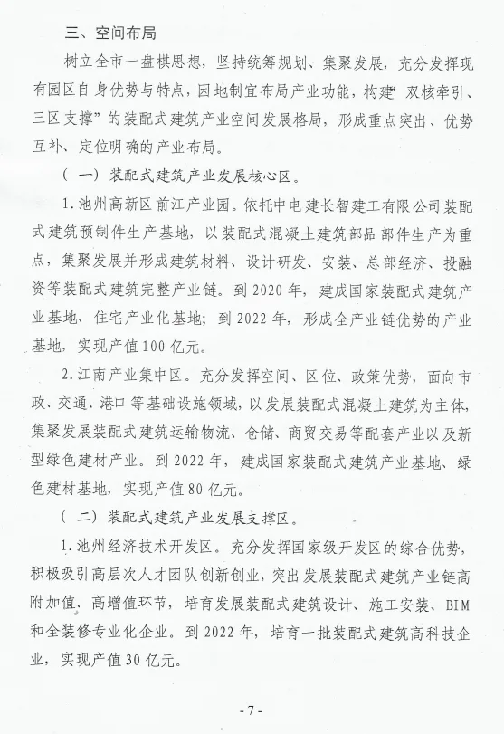 BIM与装配式|池州市装配式建筑产业发展实施方案及若干政策