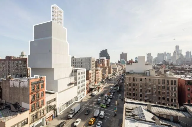 BIM建筑|OMA 在纽约首个公共建筑，与 SANAA“纽约新今世艺术博物馆”做邻人
